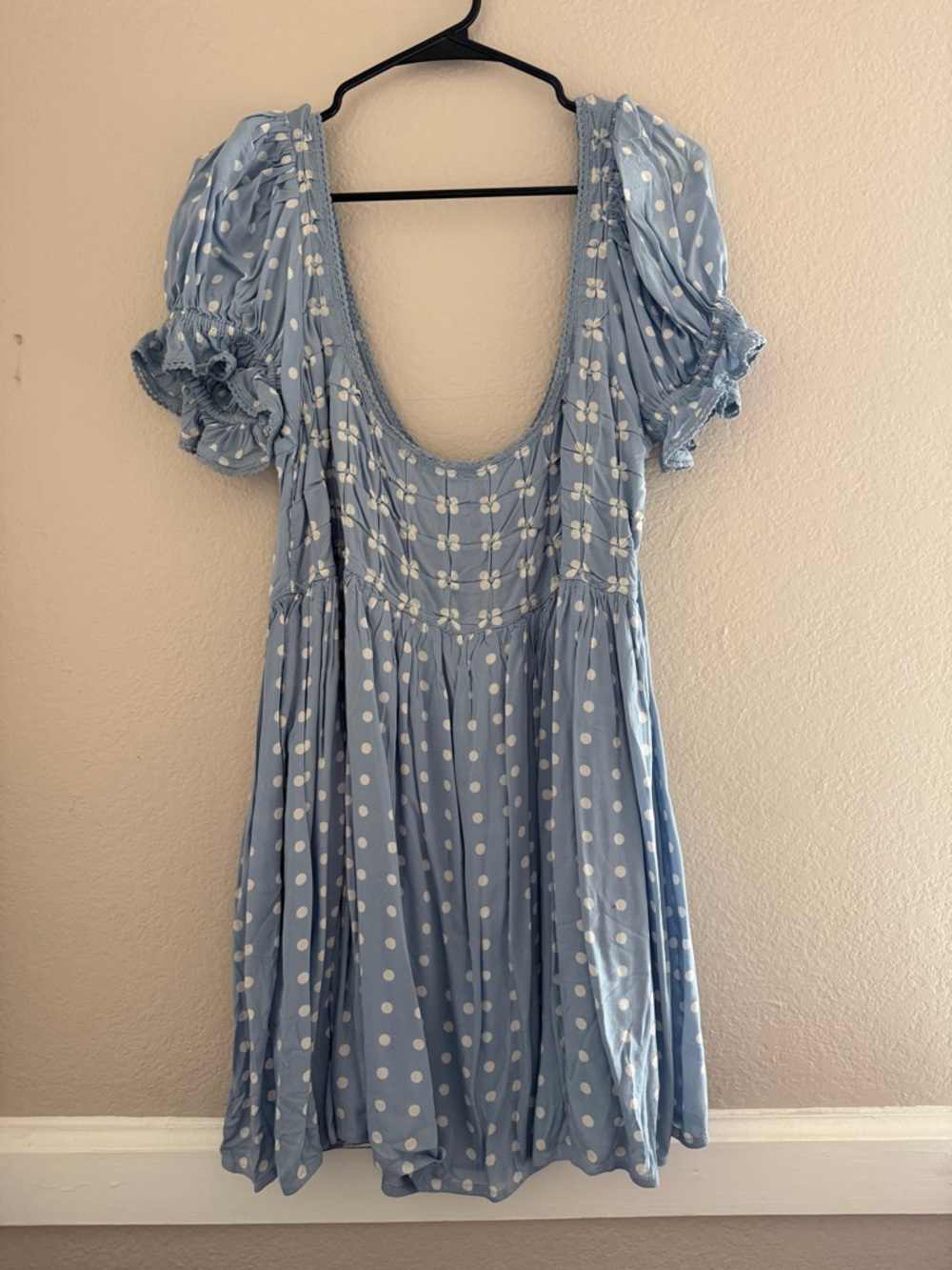 NWT - Free People Daisy Dot Mini Dress - Picture 5 of 6